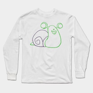 CREPPY SNAIL Long Sleeve T-Shirt